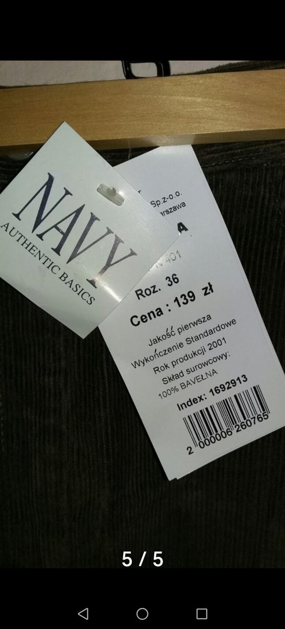 NAVY Marka Haki Kadife Midi Etek - Görsel 4