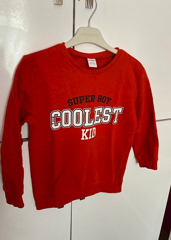 Renkli Baskılı Erkek Çocuk Sweatshirt - Görsel 2