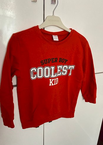 Renkli Baskılı Erkek Çocuk Sweatshirt - Görsel 3