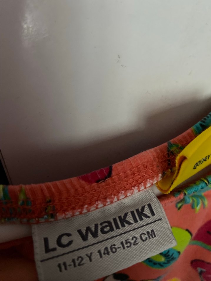 Renkli Baskılı Kız Çocuk Kısa Kollu Bluz - Görsel 3