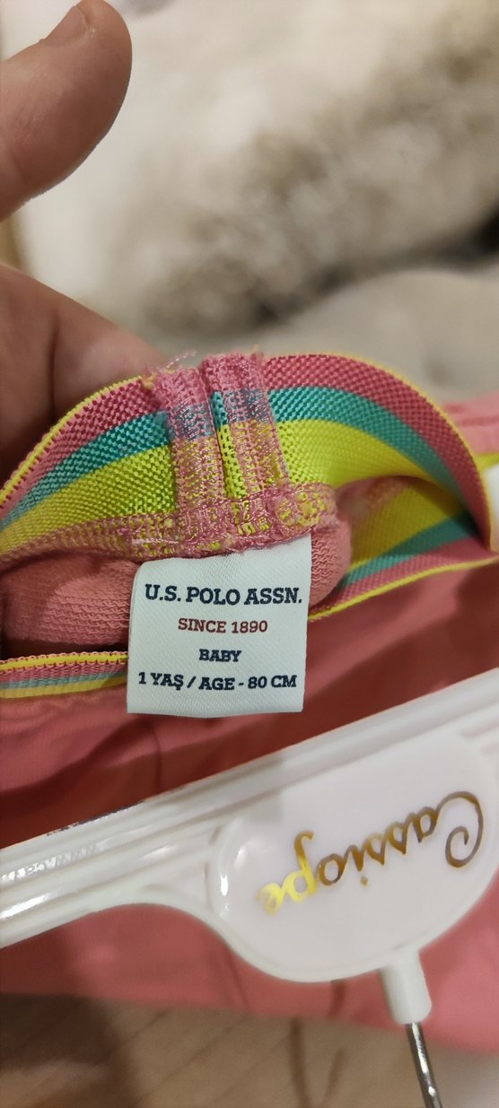 Kız Çocuk Pembe Şort - Görsel 2