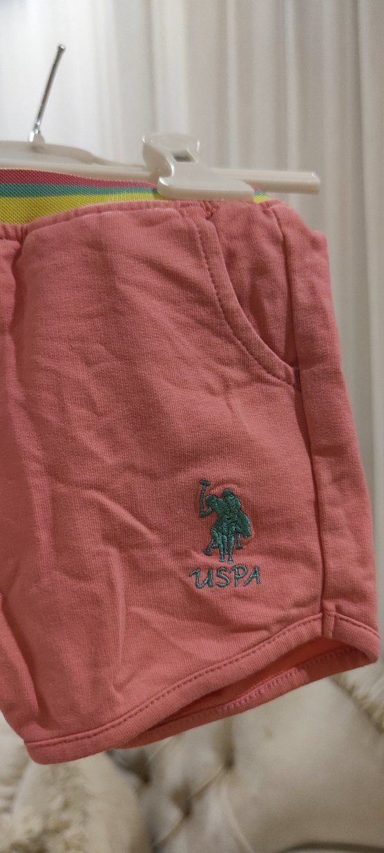 Kız Çocuk Pembe Şort - Görsel 3