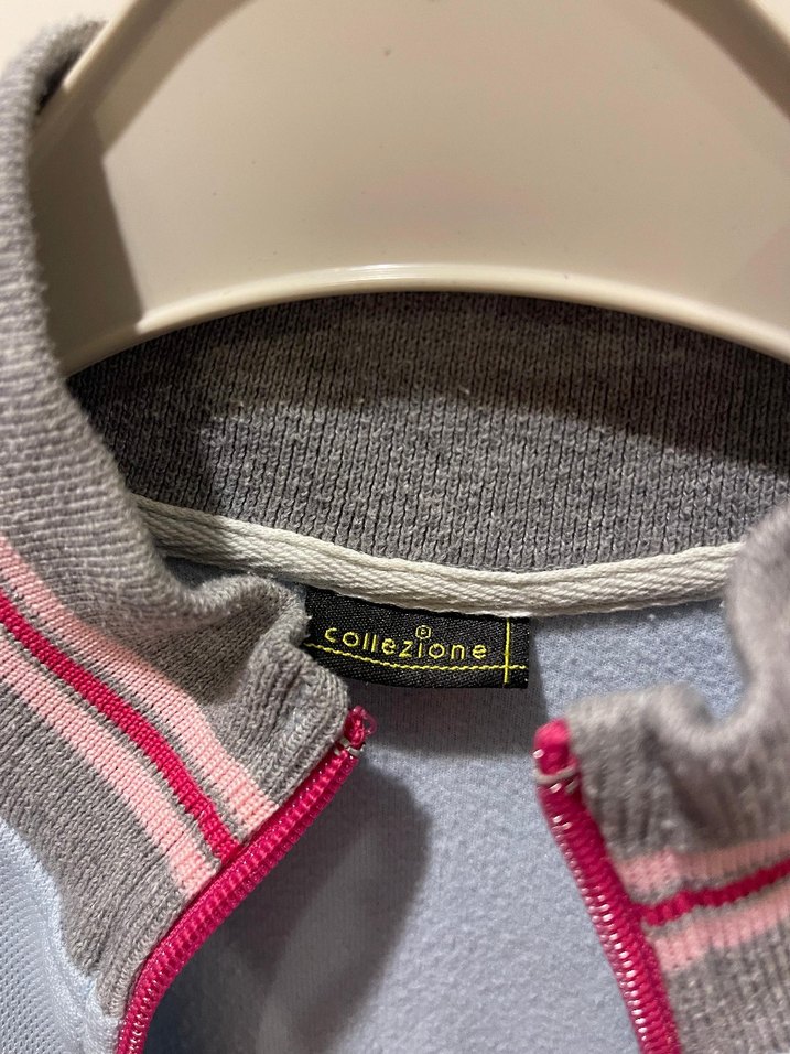 Mavi Fermuarlı Midi Boy Kadın Polar Ceket - Görsel 2