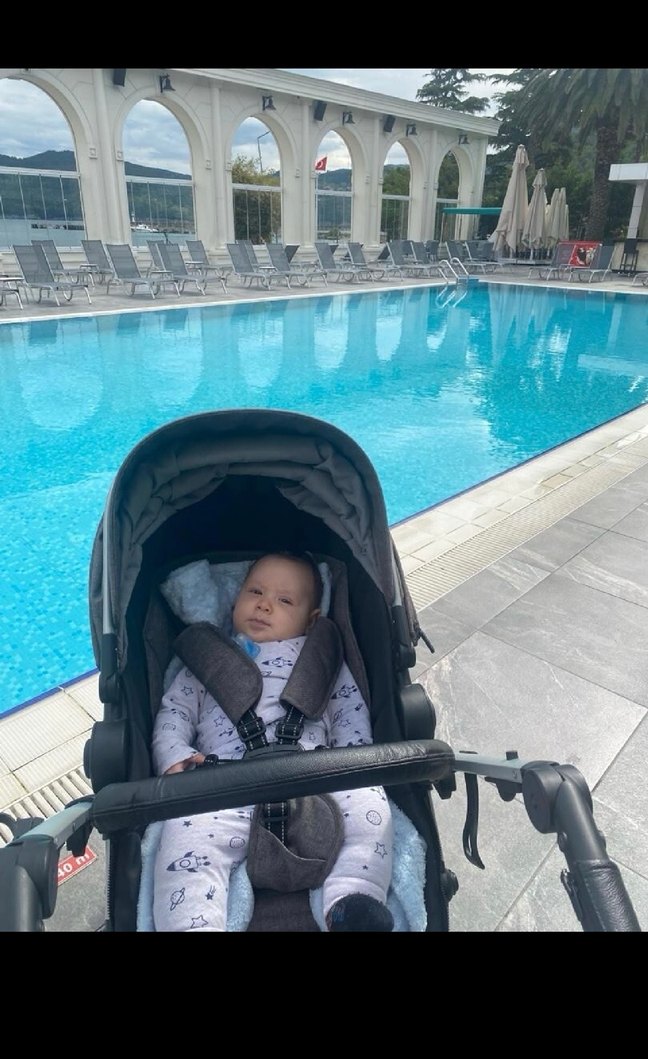 Kraft sky Gri Bebek Arabası - Görsel 2