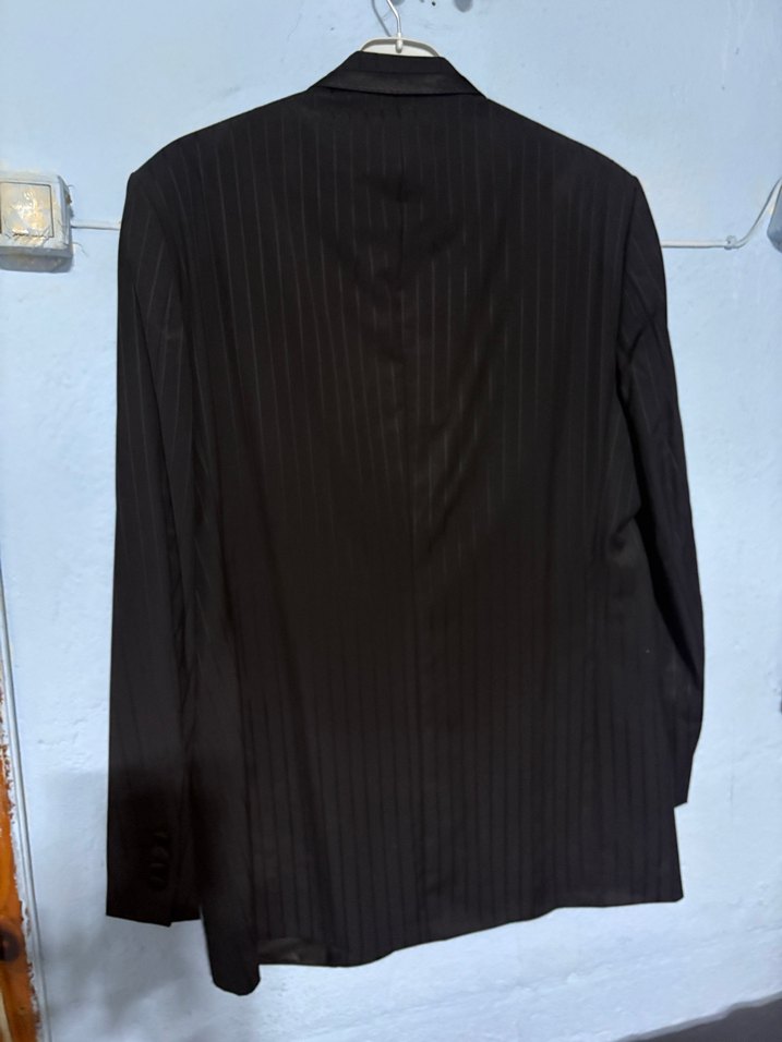 Erkek Siyah Regular Fit Düğmeli Ceket - Görsel 3