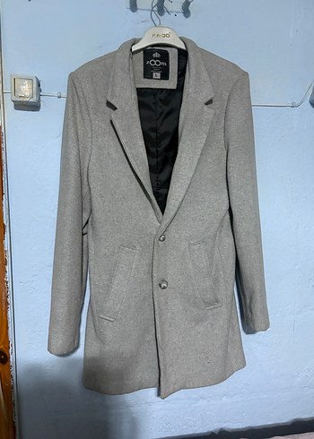 Gri Midi Düğmeli Erkek Ceket - Görsel 2