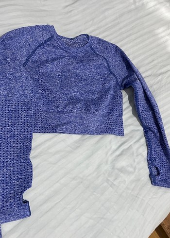 Mavi Örme Kadın Tayt takım - Görsel 2