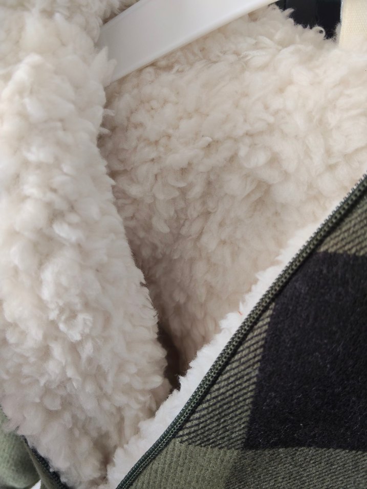 Ekose Desenli yeşil Bebek Tulumu - Görsel 3