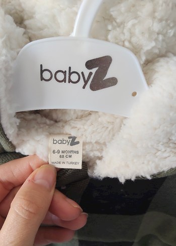 Yeşil Gri Bebek Tulum - Görsel 2