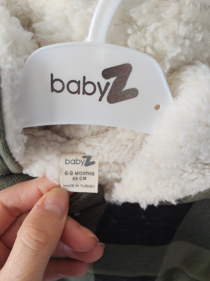 Yeşil Gri Bebek Tulum - Görsel 2