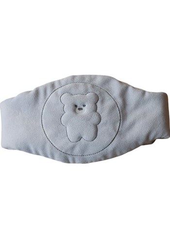 Gri nakışlı gaz giderici kiraz çekirdekli kemer - Görsel 3