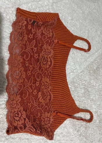 Turuncu Bohem Mini Bustiyer - Görsel 7