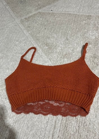 Turuncu Bohem Mini Bustiyer - Görsel 5