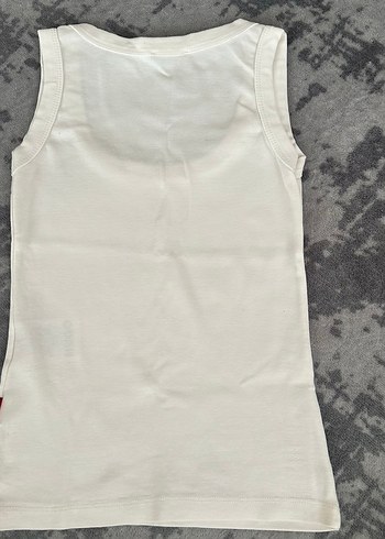 Beyaz HUGO Kadın Atlet, Sade ve Şık - Görsel 3