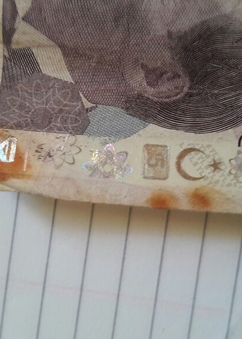 hatali basim.darphane boyası bile var.koleksiyonluk. - Görsel 4