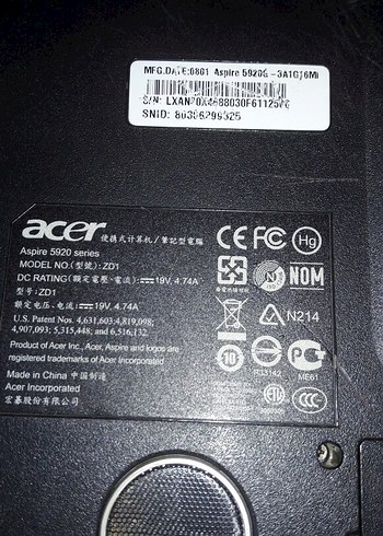 Acer Dizüstü Bilgisayar.z tuşunu n üstü kirik. - Görsel 12