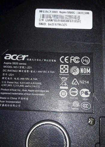 Acer Dizüstü Bilgisayar.z tuşunu n üstü kirik. - Görsel 11