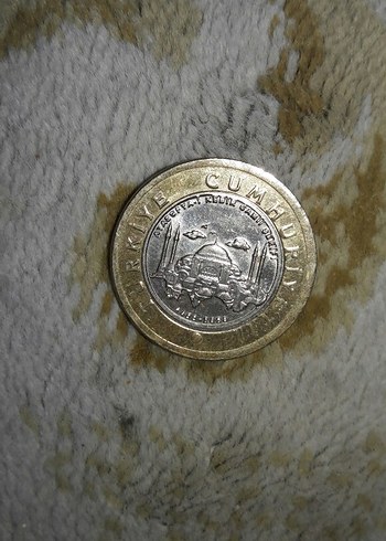 Vintage Altın-Gri Erkek Rozeti - Görsel 2