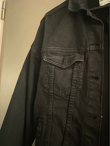 xs Beden Bershka oversize eskitmeli kot ceket