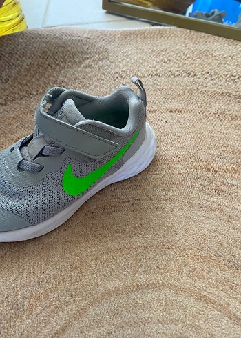 26 Beden gri Renk Gri unisex Çocuk Spor Ayakkabı Cırtlı