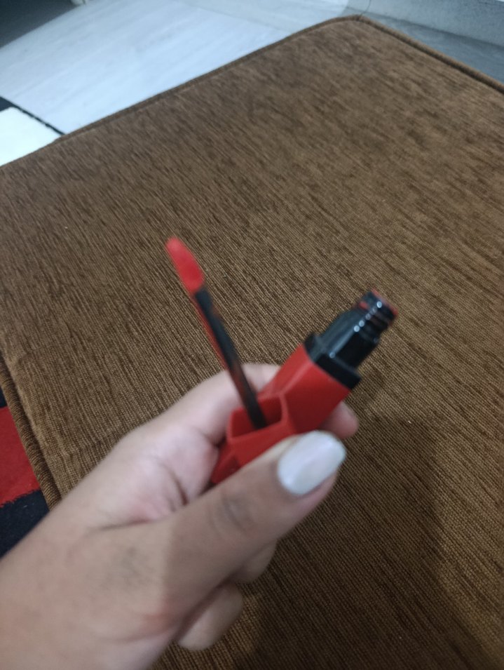 Pastel Kırmızı Mat ruj - Görsel 2