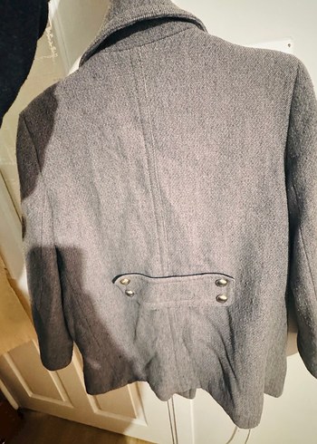 Mango Gri Çift Düğmeli Kaban - Görsel 3