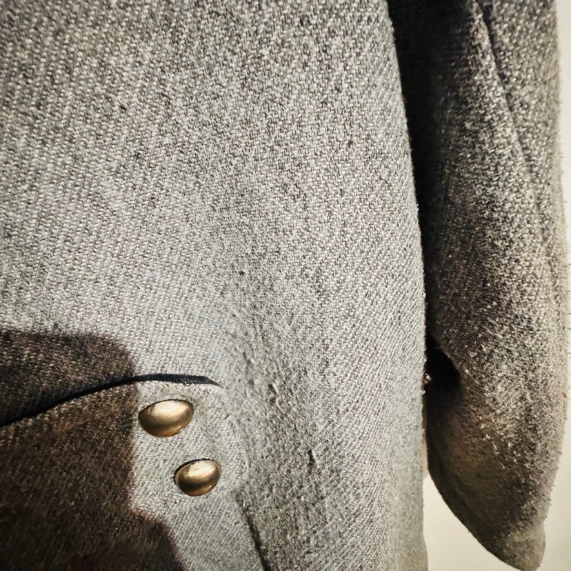 Mango Gri Çift Düğmeli Kaban - Görsel 4