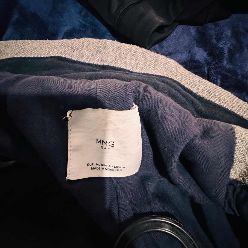 Mango Gri Çift Düğmeli Kaban - Görsel 5