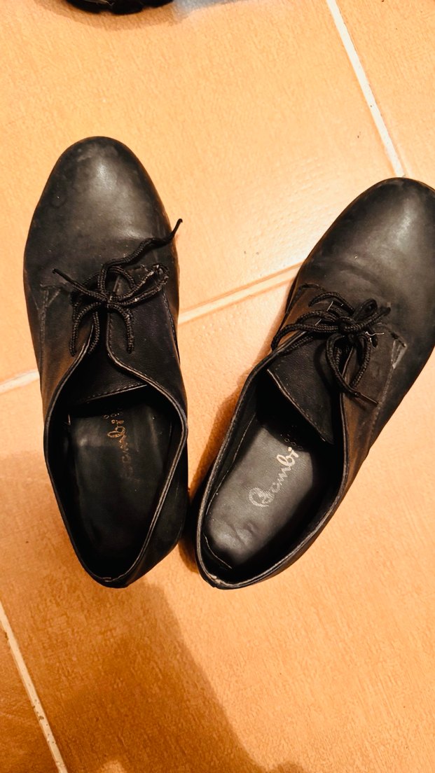 Siyah Klasik Deri Ayakkabı - Görsel 2