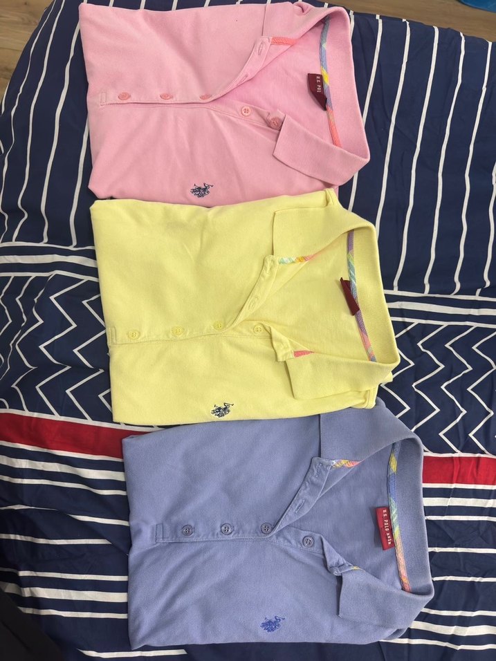 Kızlar için Pembe Polo Tişört - Görsel 3