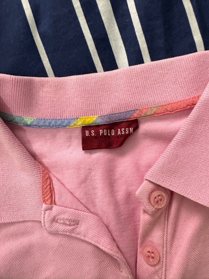 Kızlar için Pembe Polo Tişört - Görsel 2