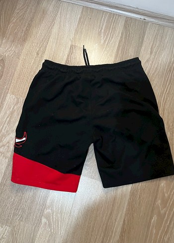 Chicago Bulls Siyah Erkek Şort - Görsel 2