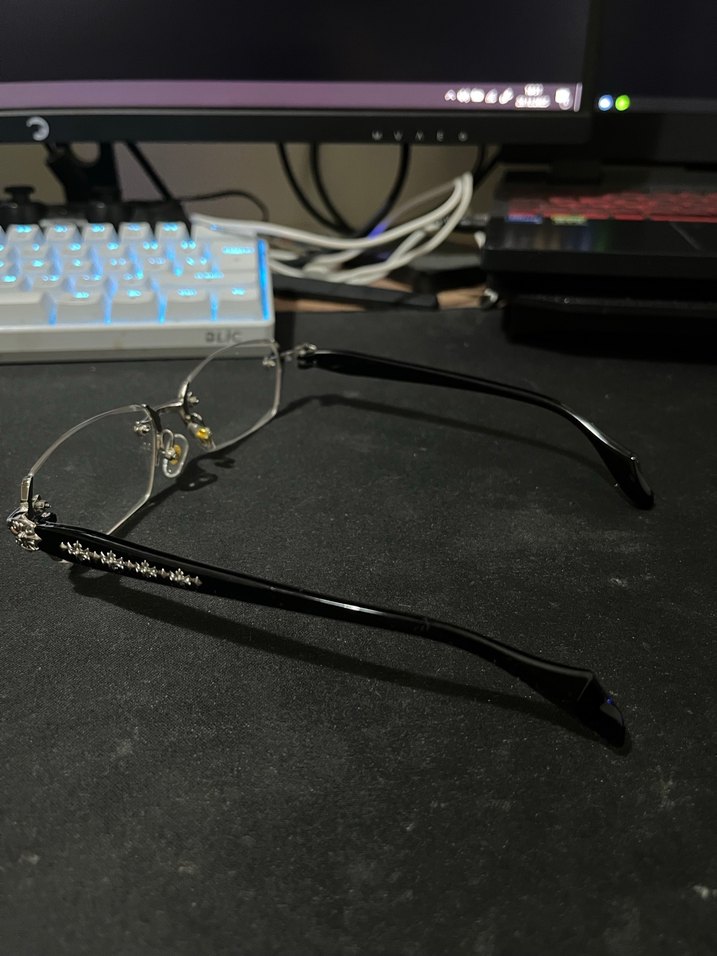 chrome hearts gözlük - Görsel 3