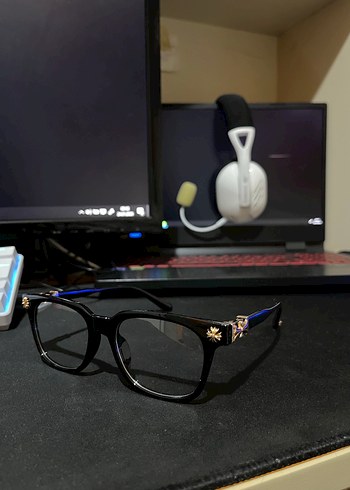 Chrome hearts gözlük - Görsel 2