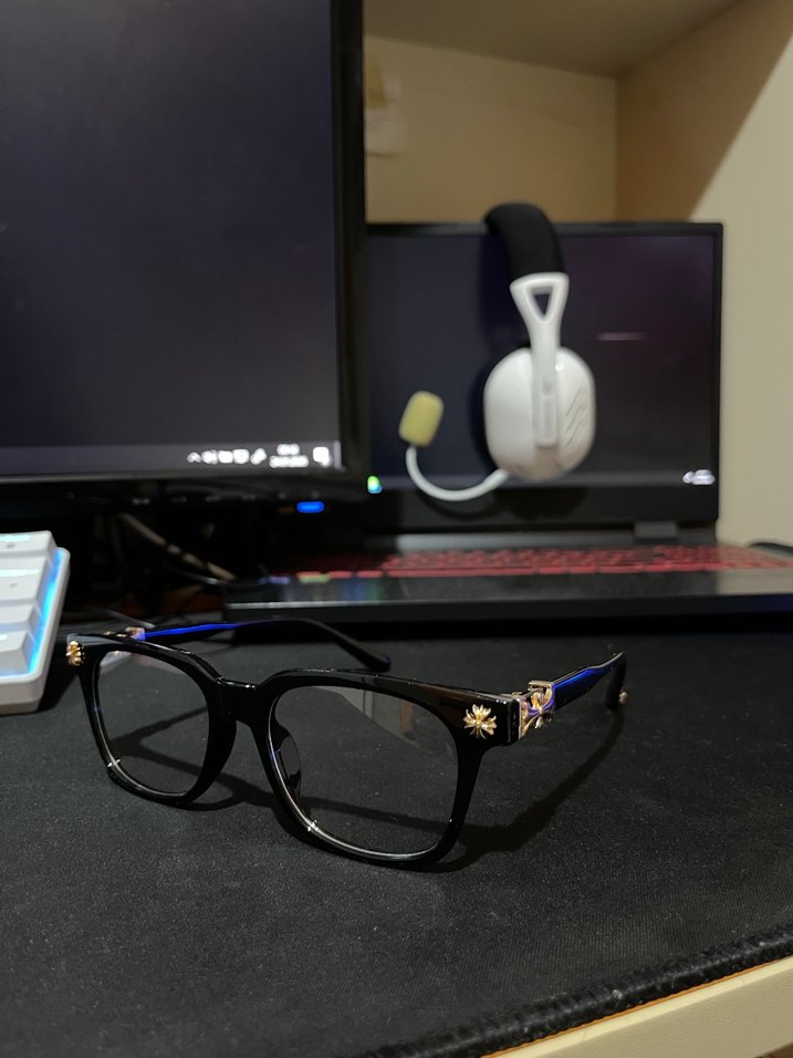 Chrome hearts gözlük - Görsel 2