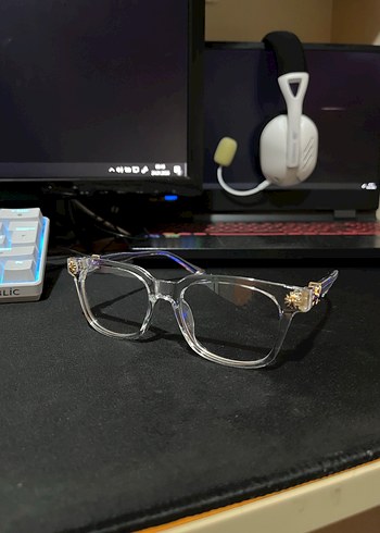 Chrome hearts gözlük - Görsel 3