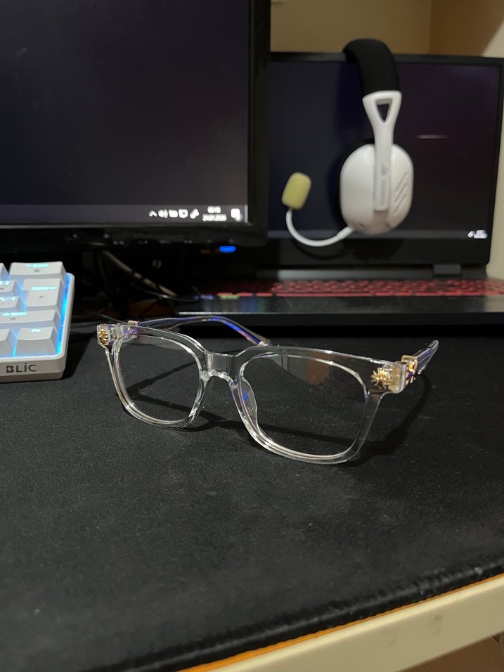 Chrome hearts gözlük - Görsel 3