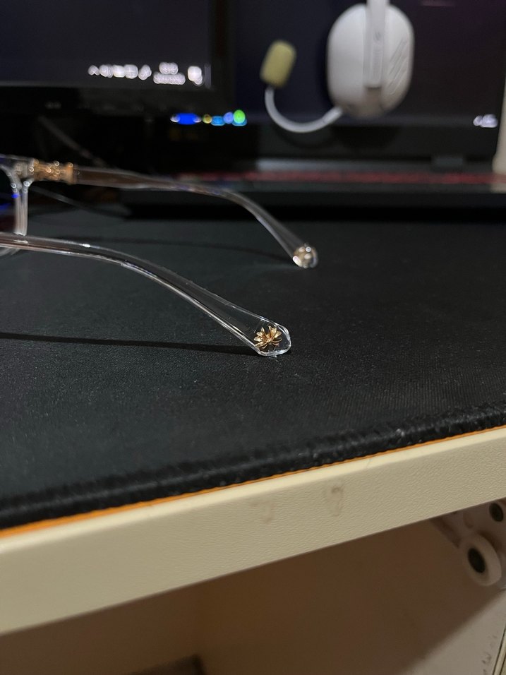 Chrome hearts gözlük - Görsel 4