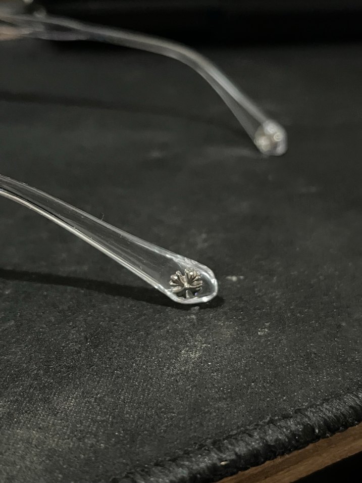 Chrome hearts gözlük - Görsel 3