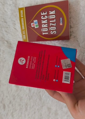 Redhouse Cep Sözlüğü ve Türkçe Sözlük Kitapları - Görsel 4