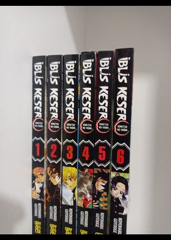 İblis Keser Manga Serisi 1-6 Cilt