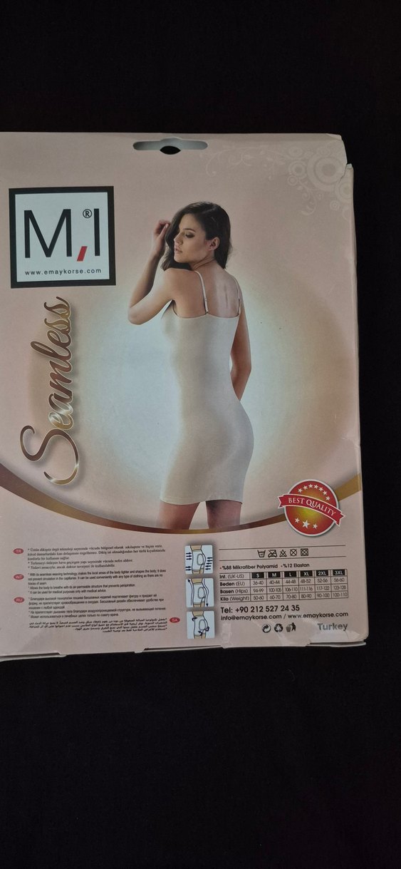 Siyah Toparlayıcı Kombinezon Korse - Görsel 3