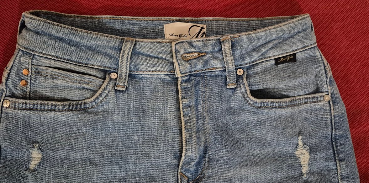 MAVİ
Yırtık Kot Pantolon  - Görsel 2