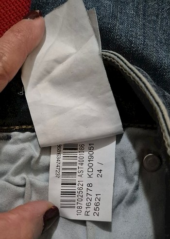 Mavi Normal Kesim Jean - Görsel 6