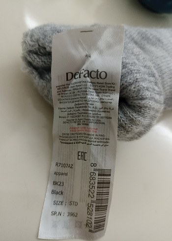 Gri ve siyah çift eldiven - Görsel 5