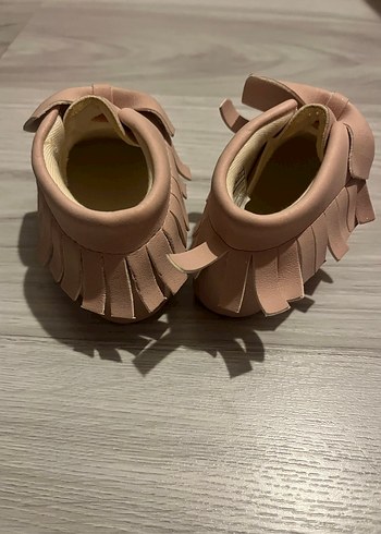 Fiyonklu Kız Bebek İlk Adım Ayakkabısı - Görsel 2