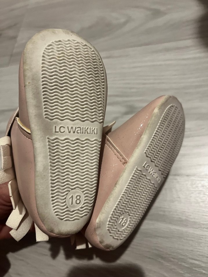 Fiyonklu Kız Bebek İlk Adım Ayakkabısı - Görsel 3