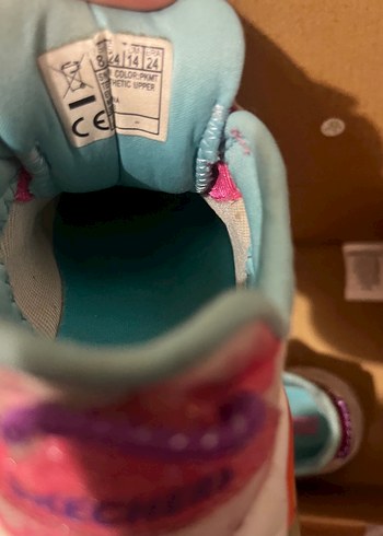 Renkli Bağcıksız Kız Çocuk Spor Ayakkabı - Görsel 4