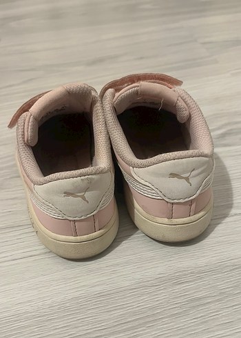 Kız Çocuk Pembe Puma Sneaker Velcro - Görsel 2