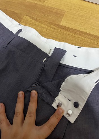 Mavi Regular Fit Denim Bermuda Şort - Görsel 3